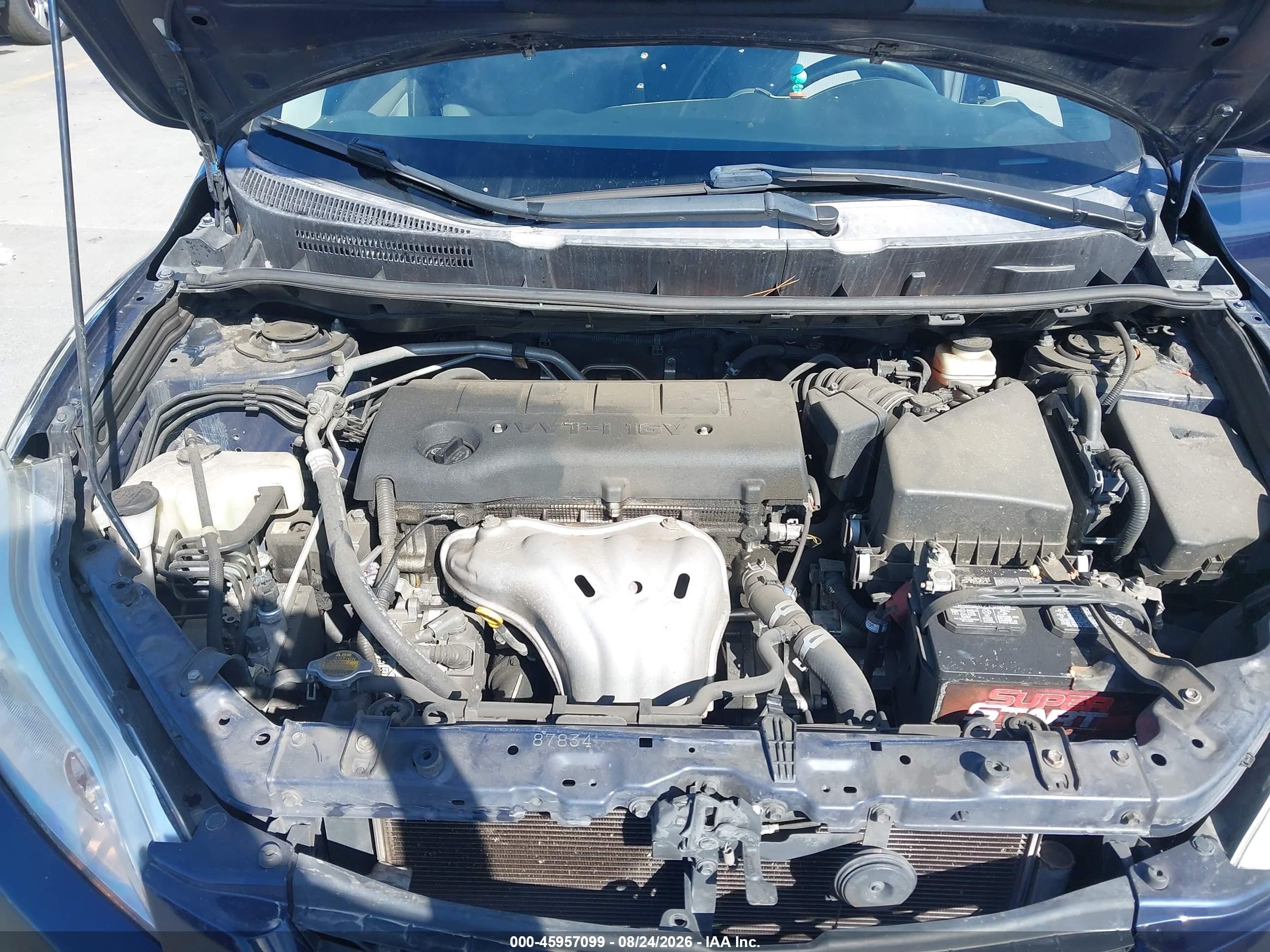 2009 Toyota Matrix S Blue vin: 2T1KE40E89C017063