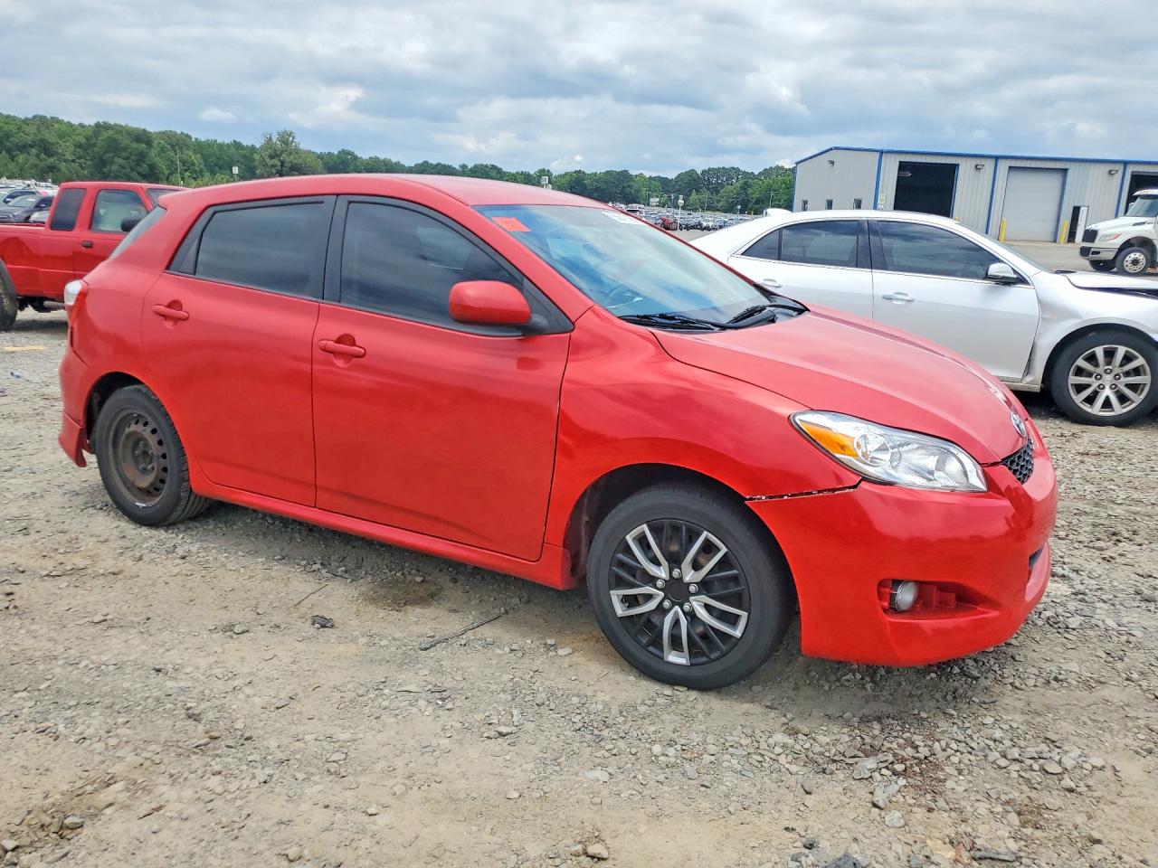 2009 Toyota Corolla Matrix S Red vin: 2T1KE40E89C021162