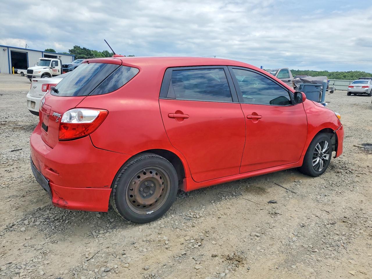 2009 Toyota Corolla Matrix S Red vin: 2T1KE40E89C021162