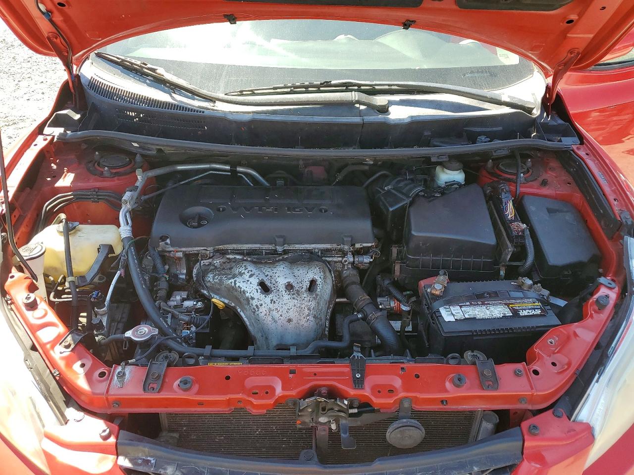 2009 Toyota Corolla Matrix S Red vin: 2T1KE40E99C008243