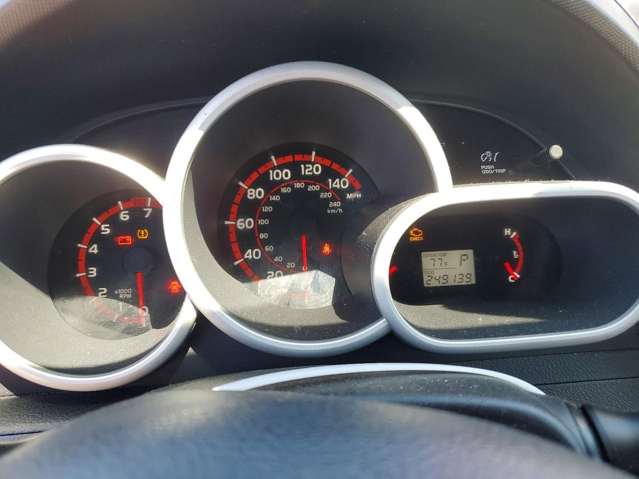 2009 Toyota Corolla Matrix S Red vin: 2T1KE40E99C008243
