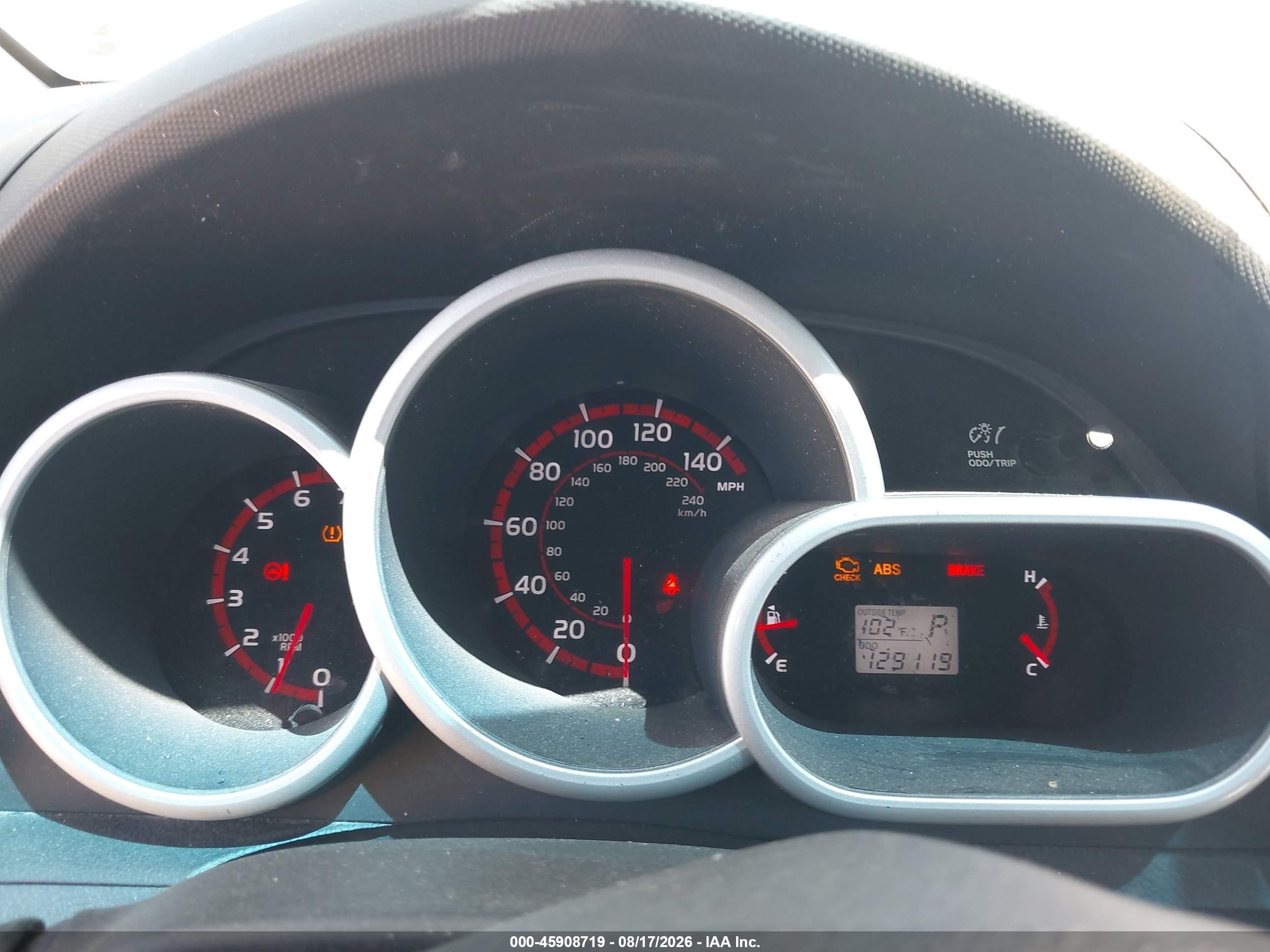 2009 Toyota Matrix S Gray vin: 2T1KE40E99C013233