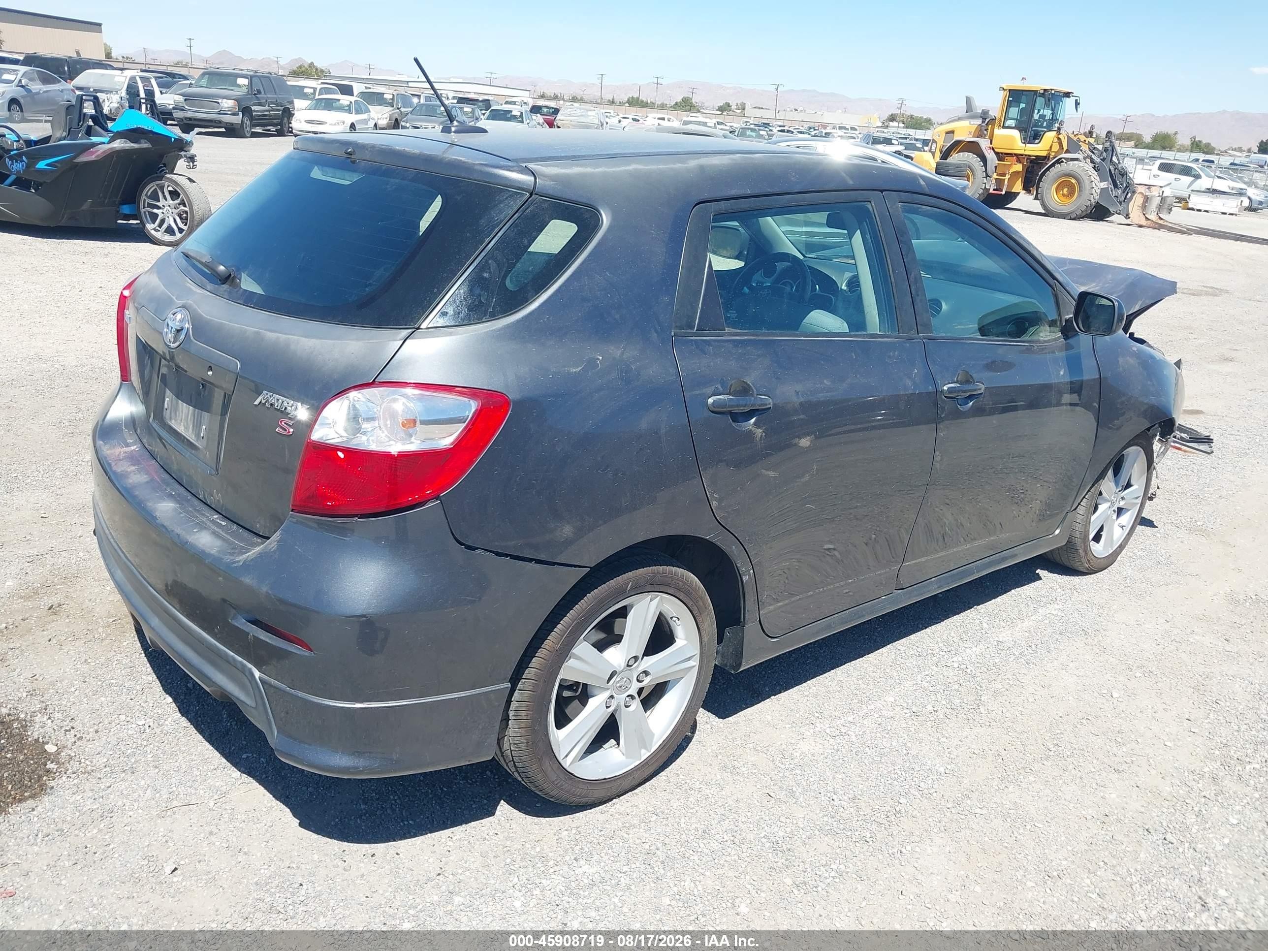 2009 Toyota Matrix S Gray vin: 2T1KE40E99C013233