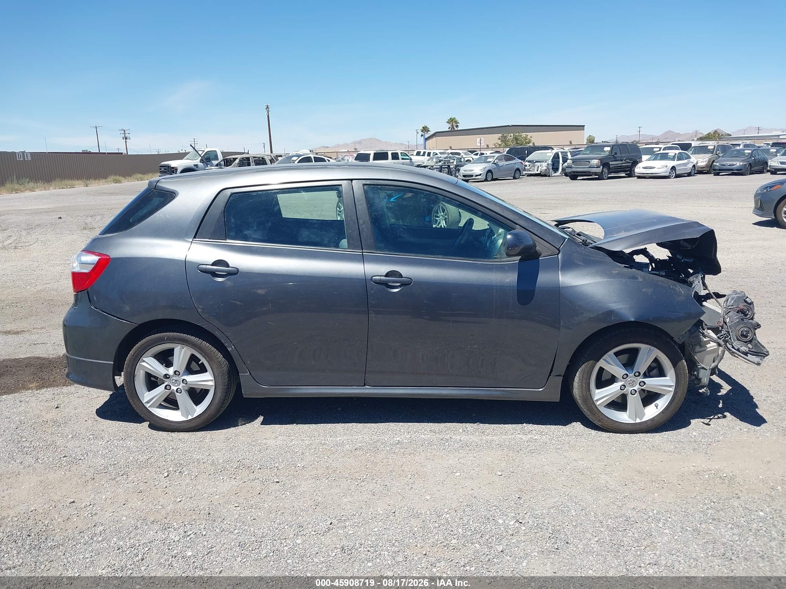2009 Toyota Matrix S Gray vin: 2T1KE40E99C013233