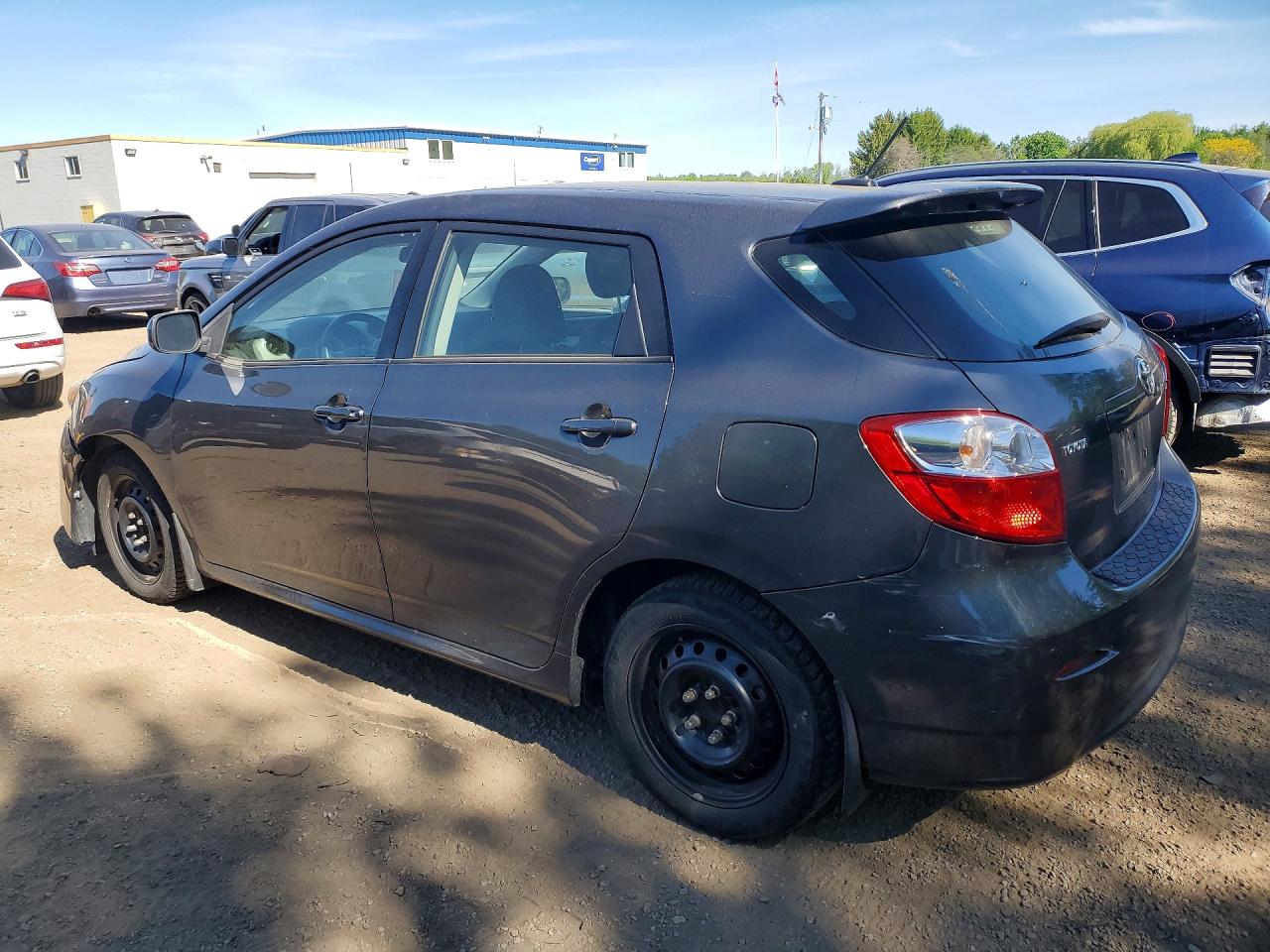 2009 Toyota Corolla Matrix S Charcoal vin: 2T1KE40E99C019310