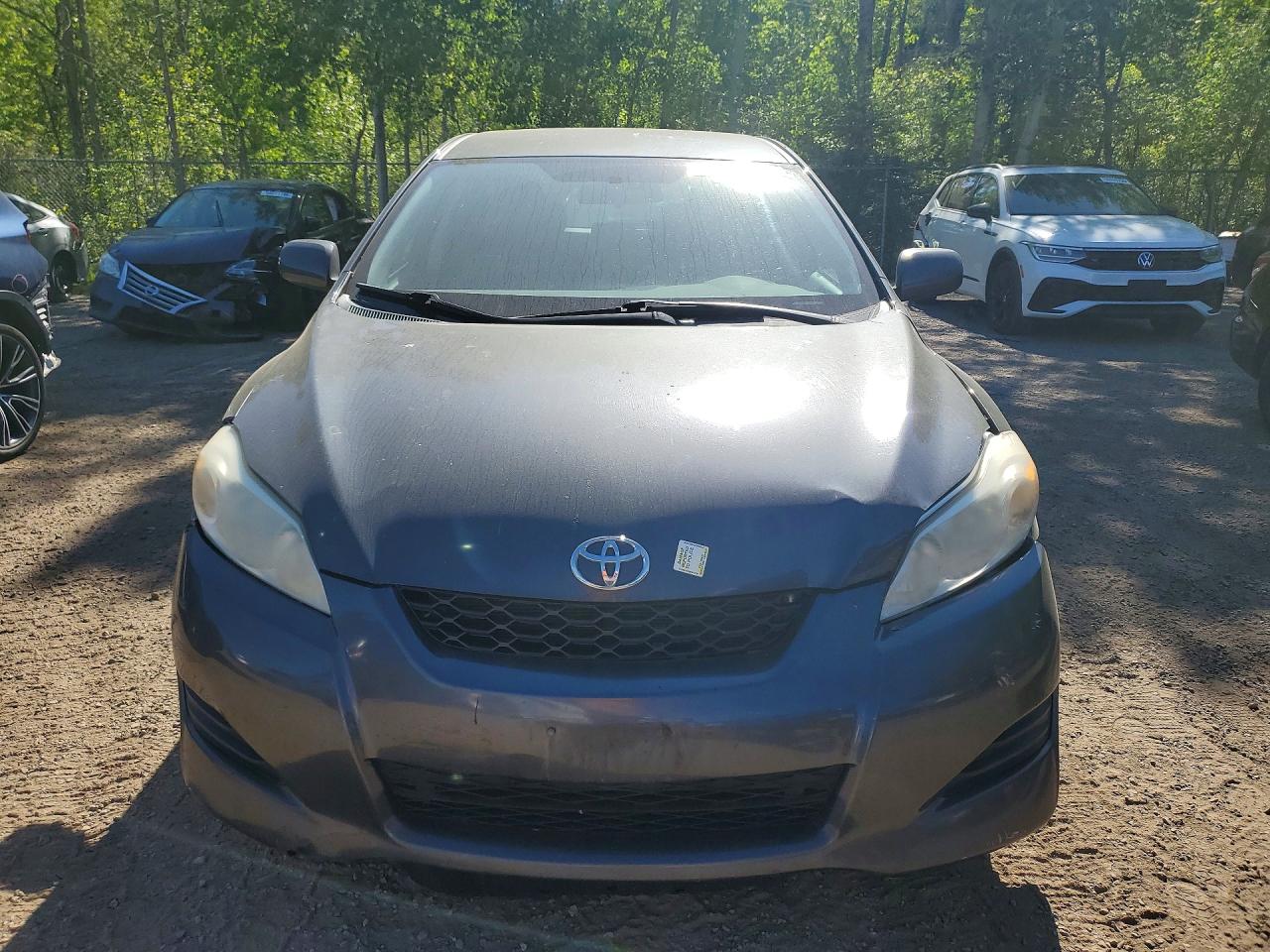 2009 Toyota Corolla Matrix S Charcoal vin: 2T1KE40E99C019310