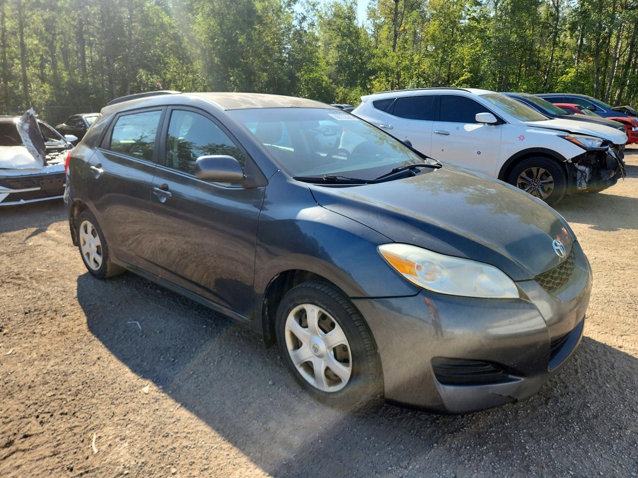 2009 Toyota Matrix S Charcoal vin: 2T1KE40E99C028184