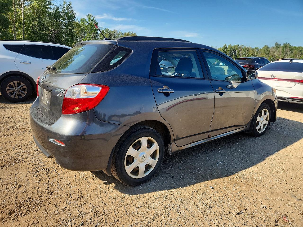 2009 Toyota Matrix S Charcoal vin: 2T1KE40E99C028184