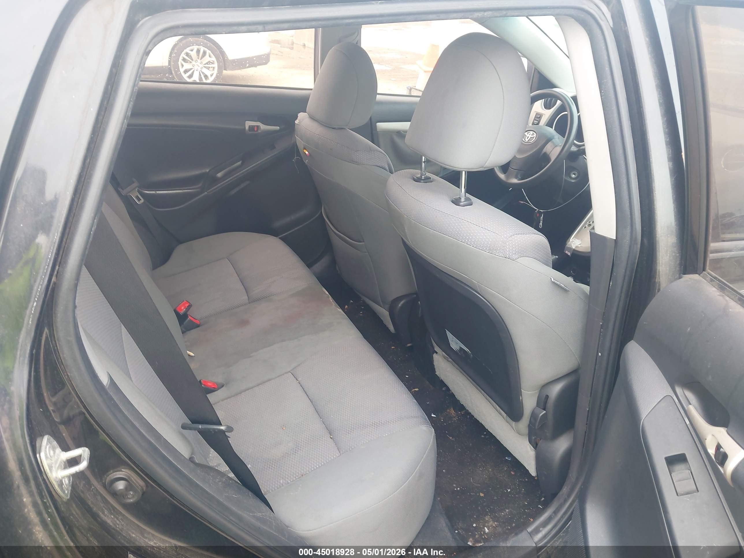 2010 Toyota Matrix S Black vin: 2T1KE4EE0AC037899