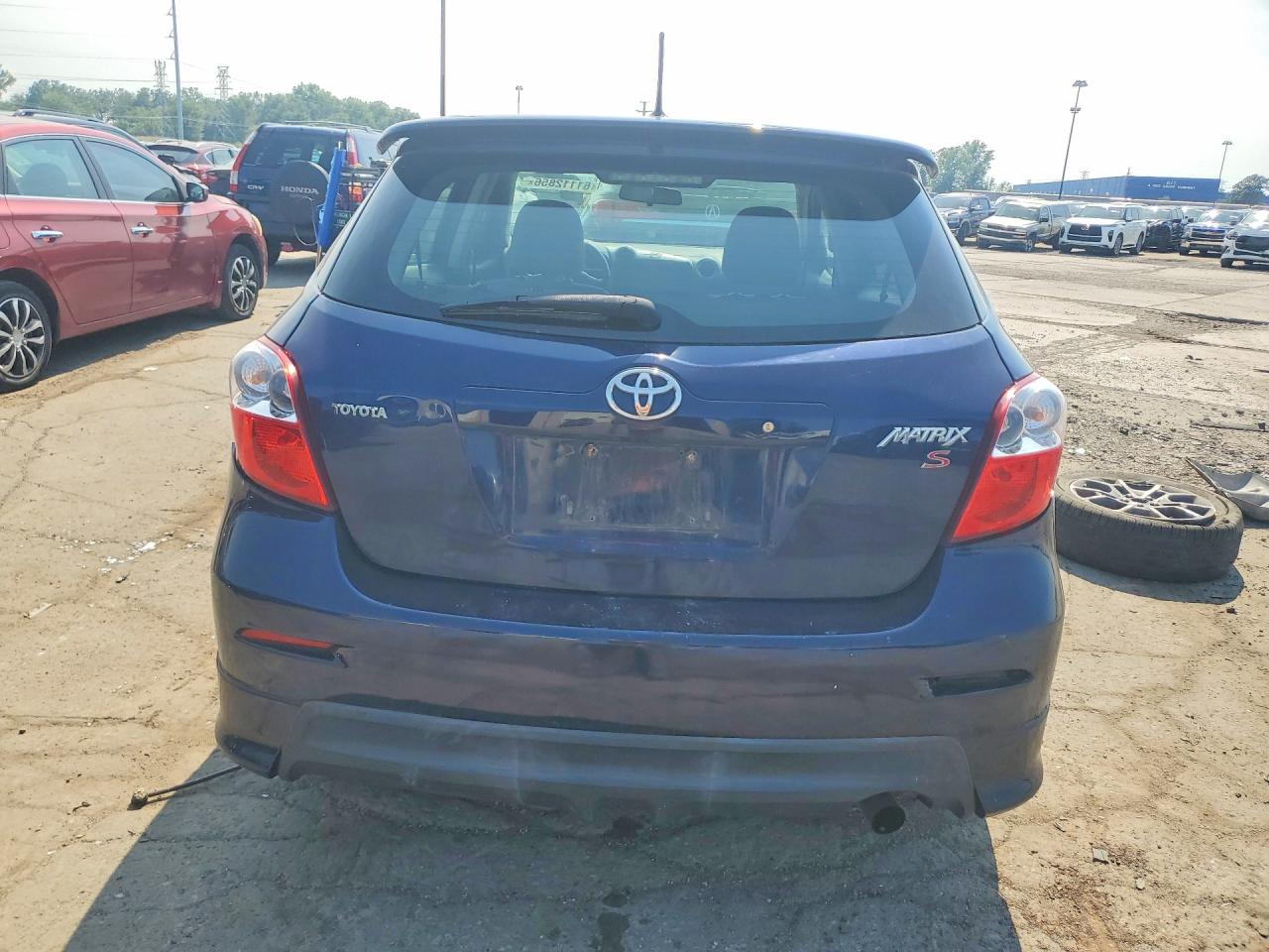 2010 Toyota Corolla Matrix S Blue vin: 2T1KE4EE1AC046451