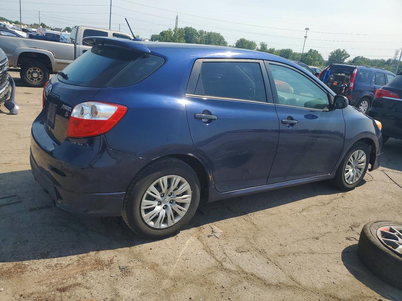 2010 Toyota Corolla Matrix S Blue vin: 2T1KE4EE1AC046451
