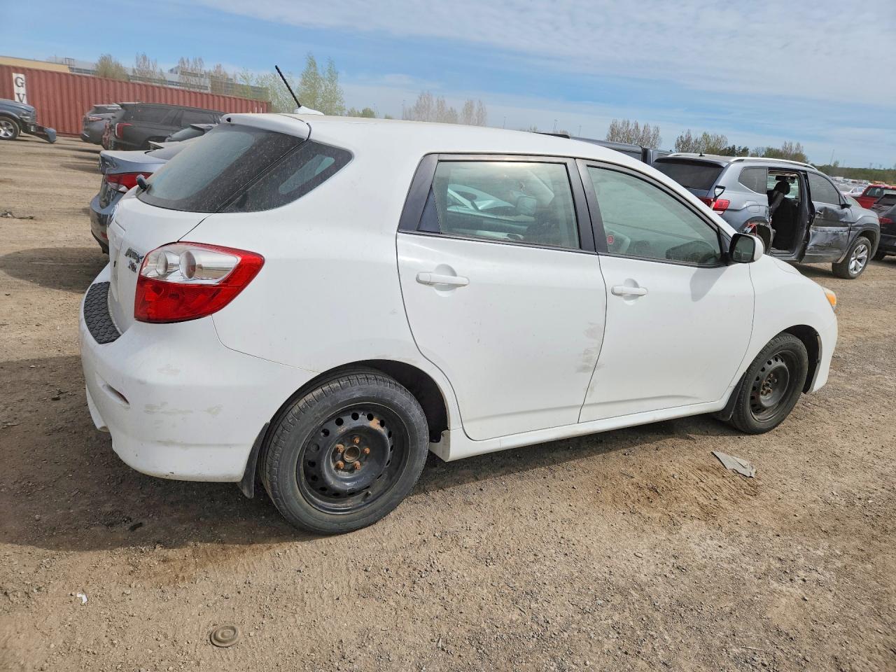 2010 Toyota Corolla Matrix S White vin: 2T1KE4EE2AC042635