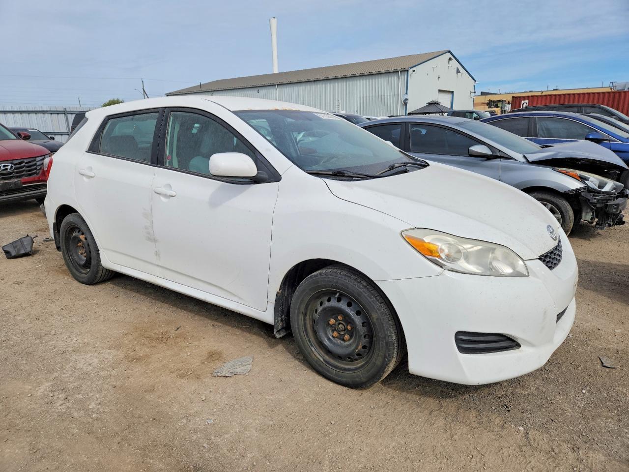 2010 Toyota Corolla Matrix S White vin: 2T1KE4EE2AC042635