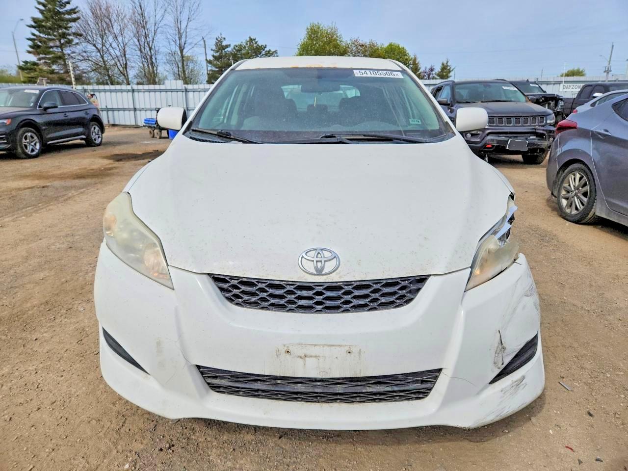 2010 Toyota Corolla Matrix S White vin: 2T1KE4EE2AC042635