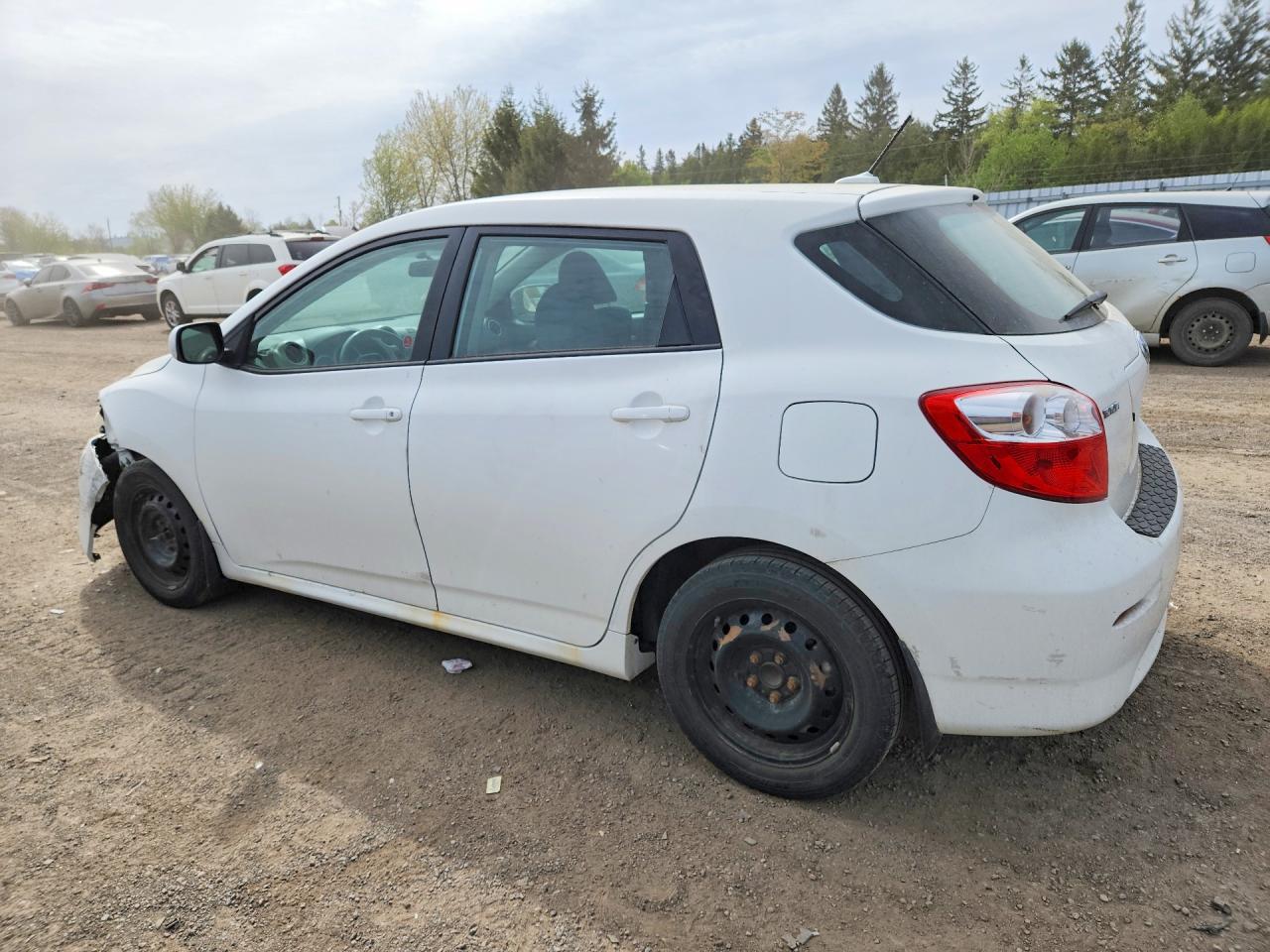 2010 Toyota Corolla Matrix S White vin: 2T1KE4EE2AC042635