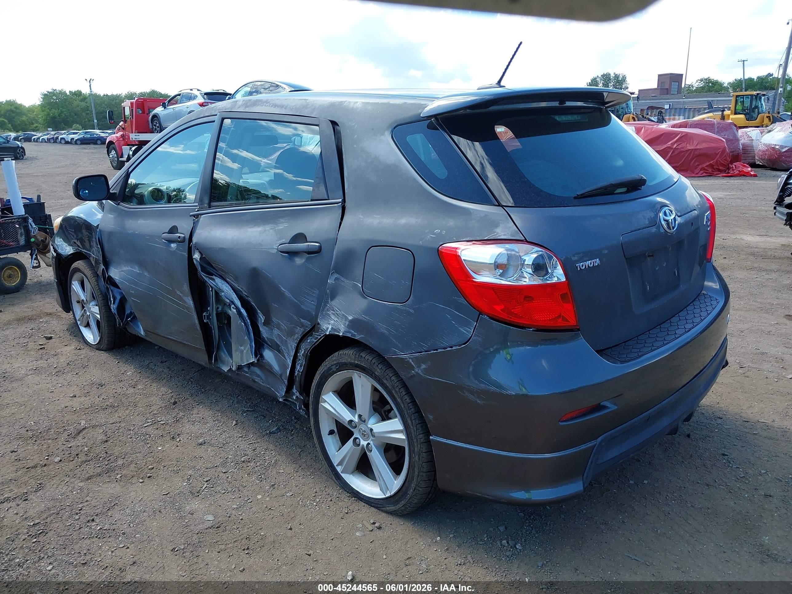 2010 Toyota Matrix S Gray vin: 2T1KE4EE3AC037606