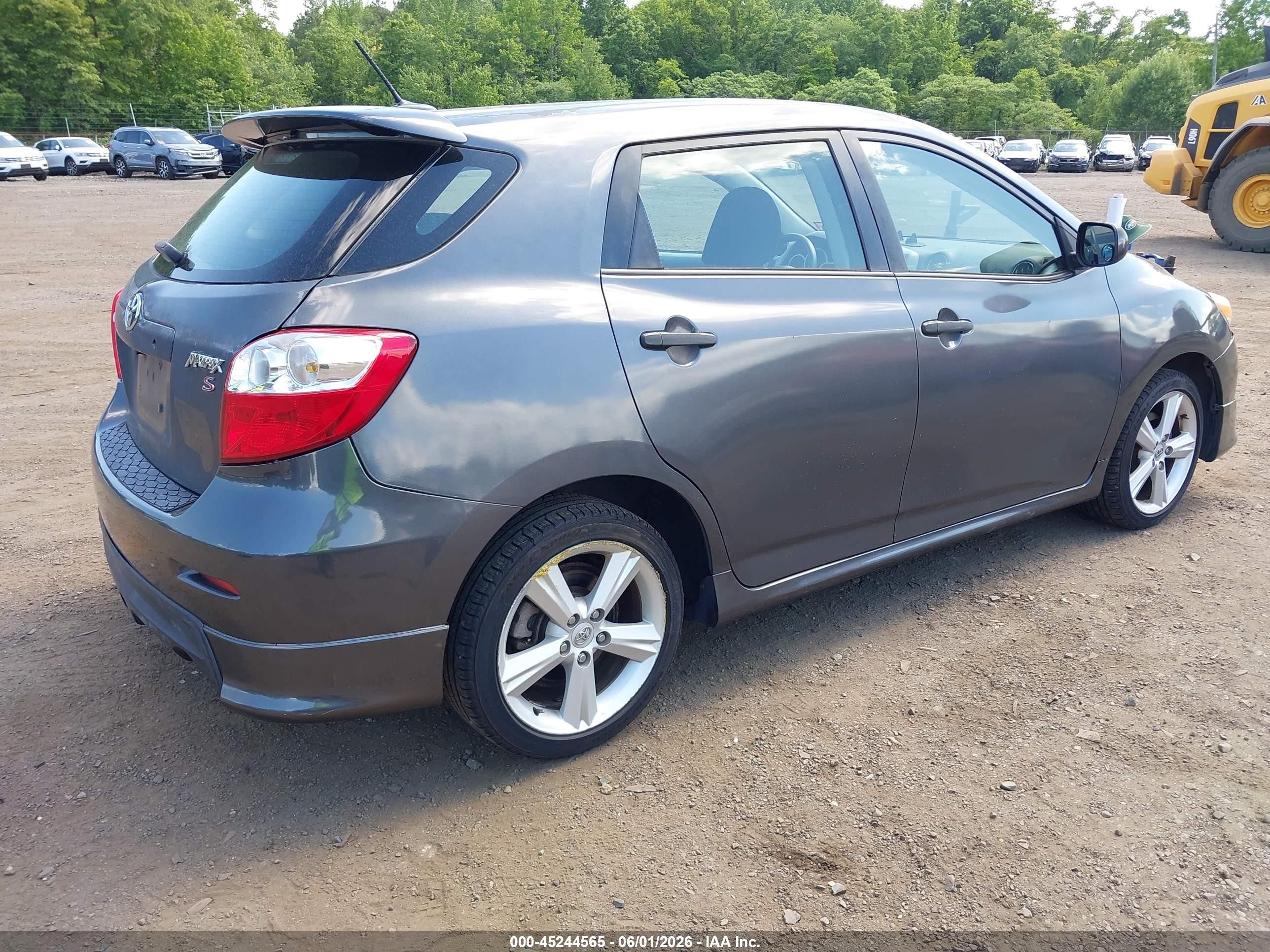 2010 Toyota Matrix S Gray vin: 2T1KE4EE3AC037606