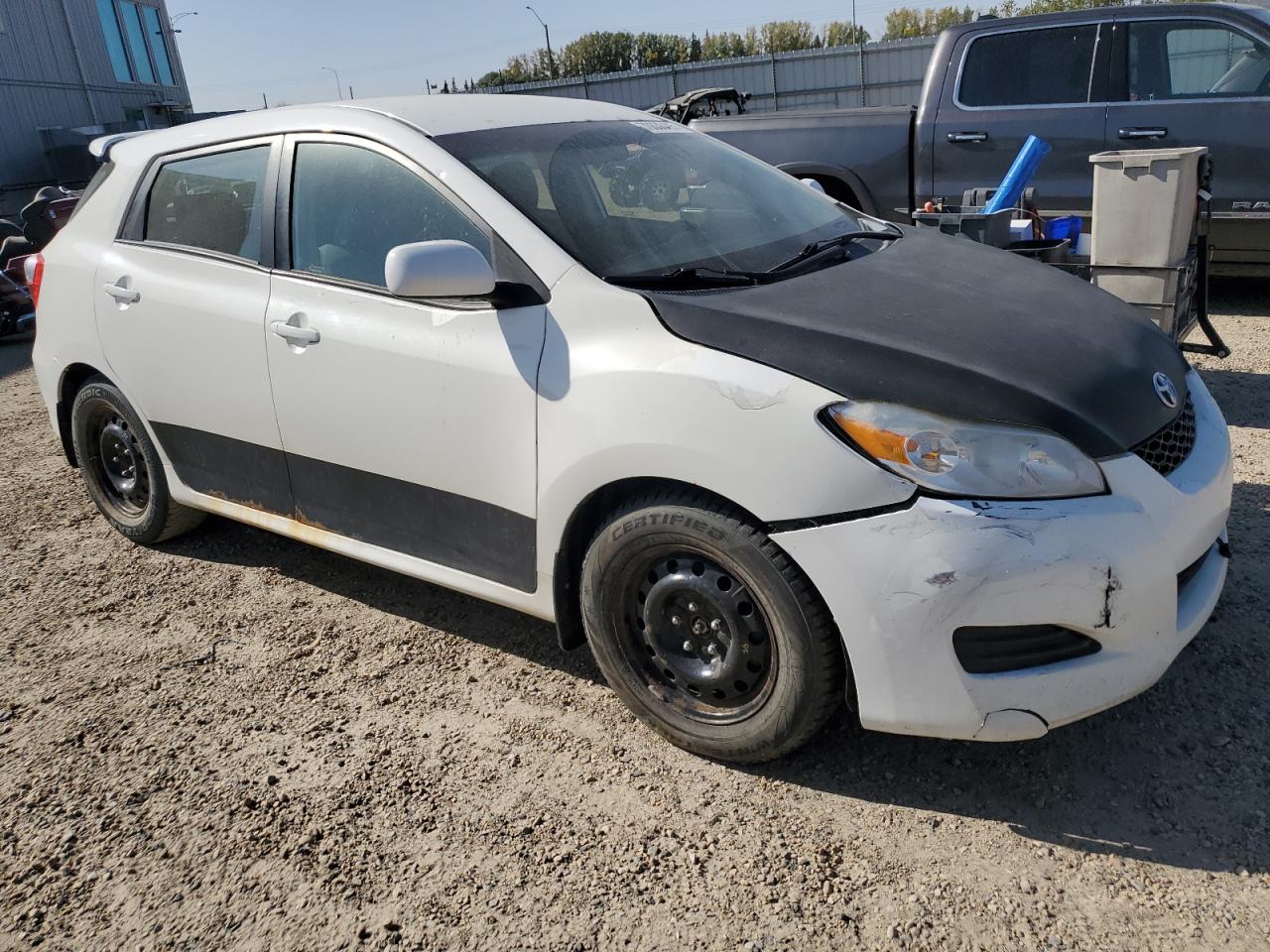 2010 Toyota Matrix White vin: 2T1KE4EE4AC031023