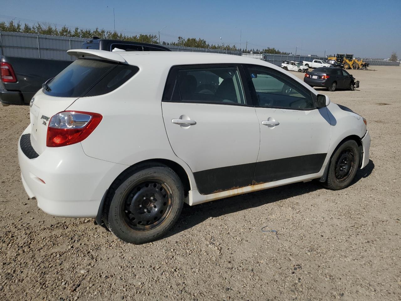 2010 Toyota Matrix White vin: 2T1KE4EE4AC031023