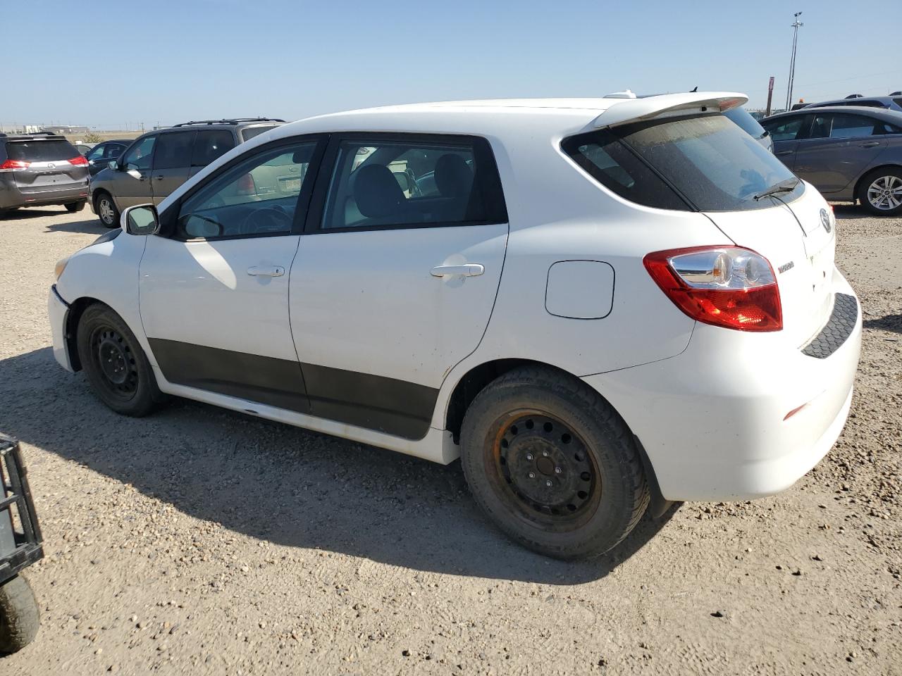 2010 Toyota Matrix White vin: 2T1KE4EE4AC031023