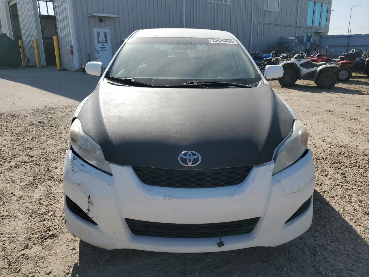 2010 Toyota Matrix White vin: 2T1KE4EE4AC031023