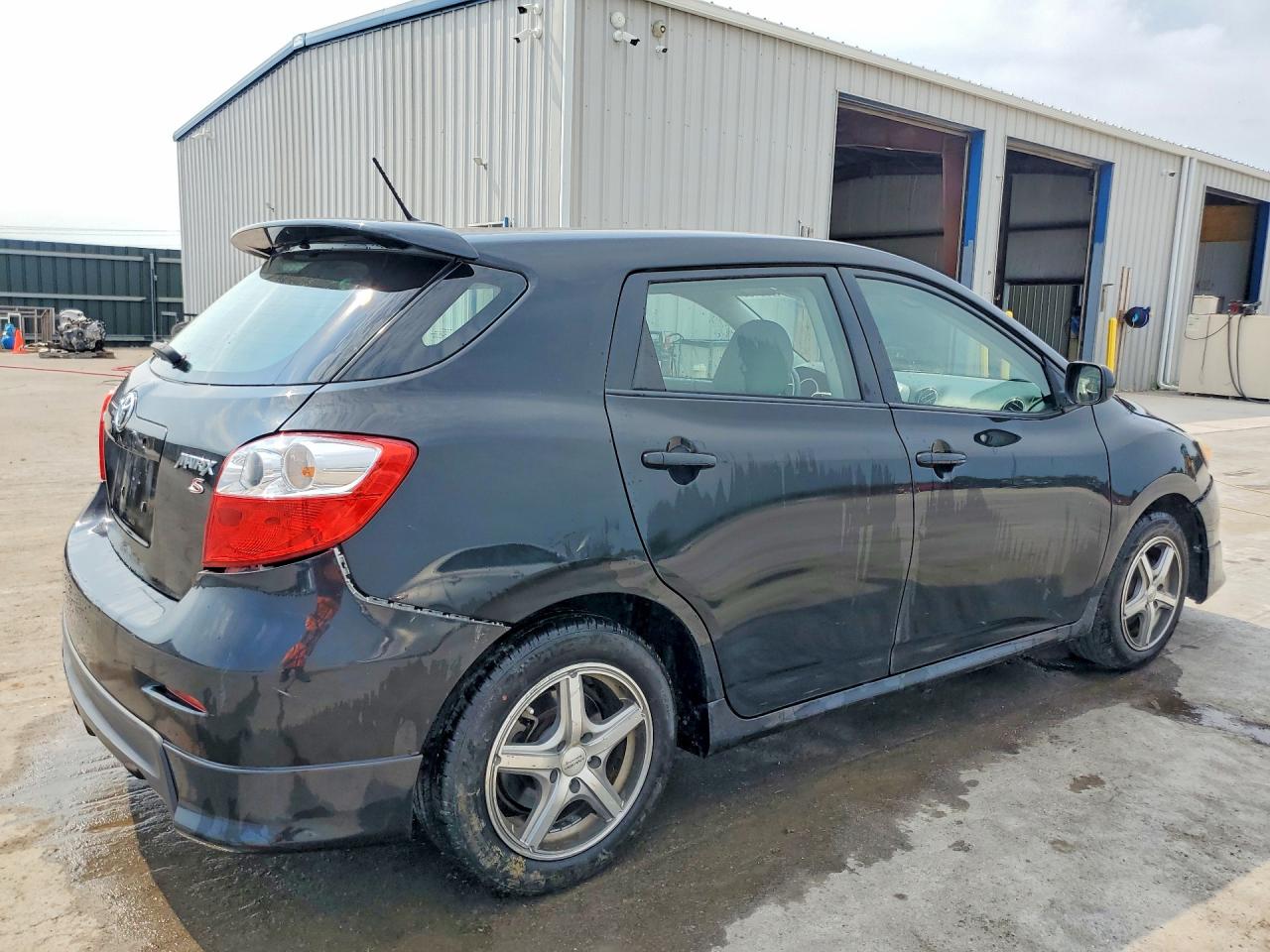2010 Toyota Matrix S Black vin: 2T1KE4EE4AC038537