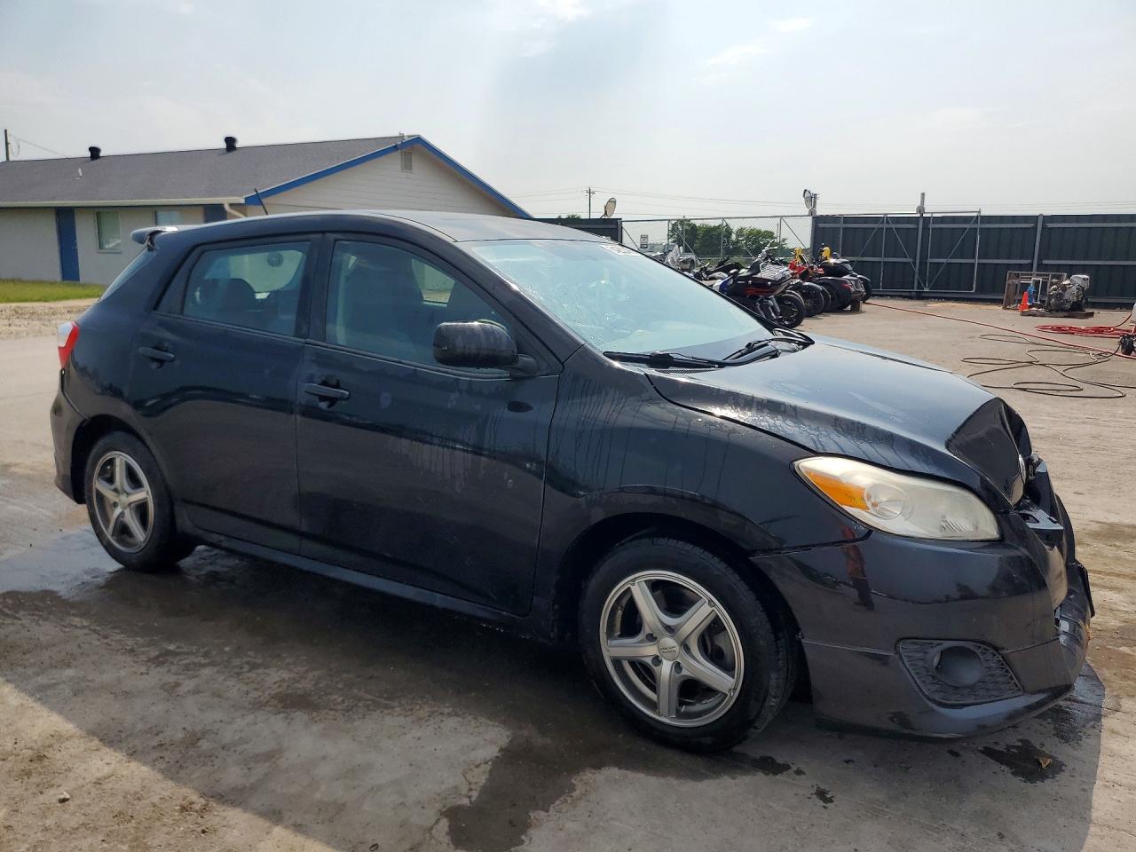 2010 Toyota Matrix S Black vin: 2T1KE4EE4AC038537