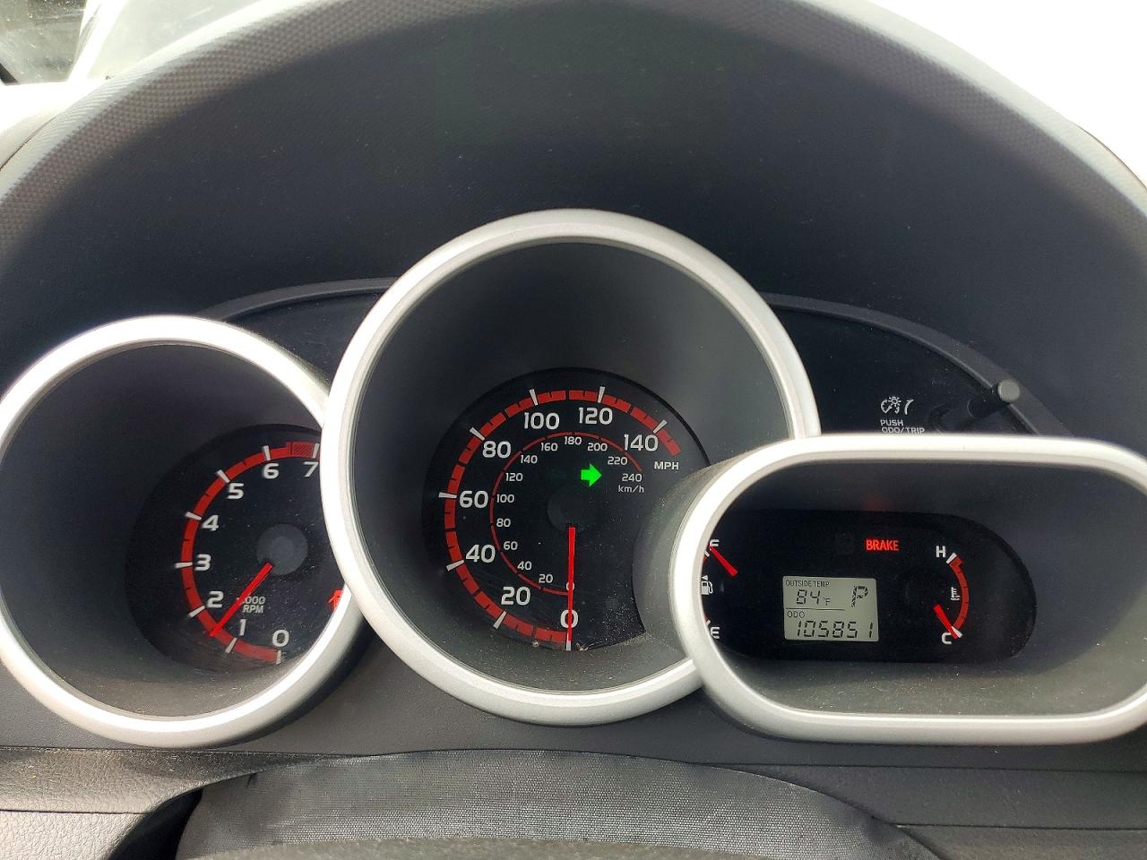 2010 Toyota Matrix S Black vin: 2T1KE4EE4AC038537