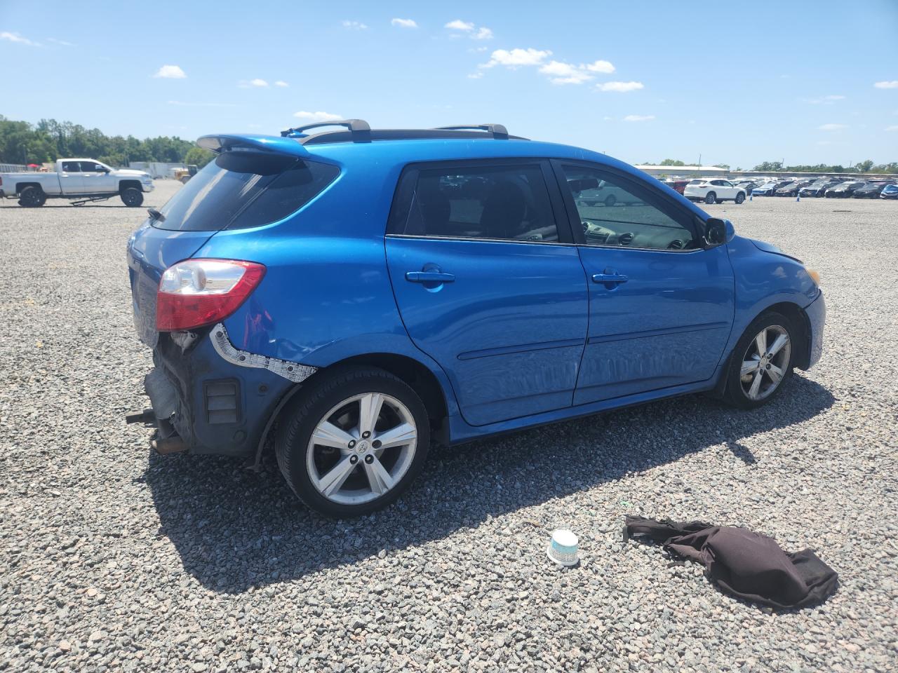 2010 Toyota Corolla Matrix S Blue vin: 2T1KE4EE4AC040983