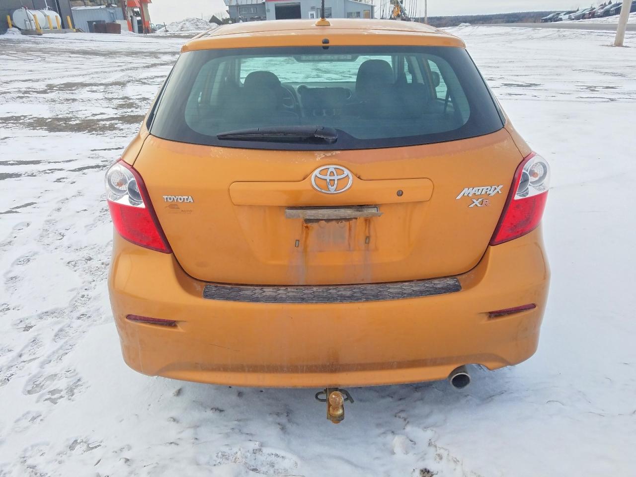 2010 Toyota Matrix S Orange vin: 2T1KE4EE4AC044113