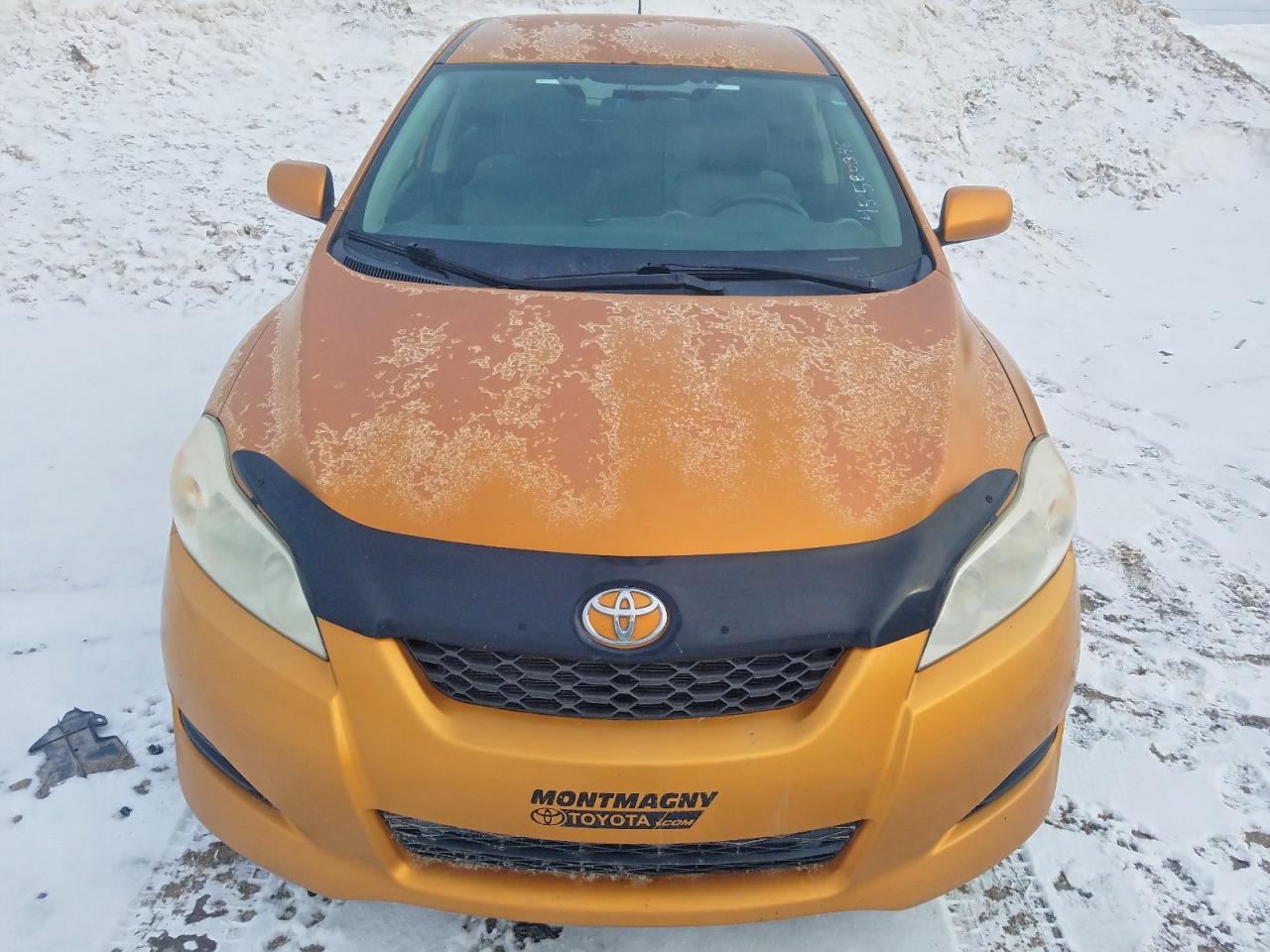 2010 Toyota Matrix S Orange vin: 2T1KE4EE4AC044113