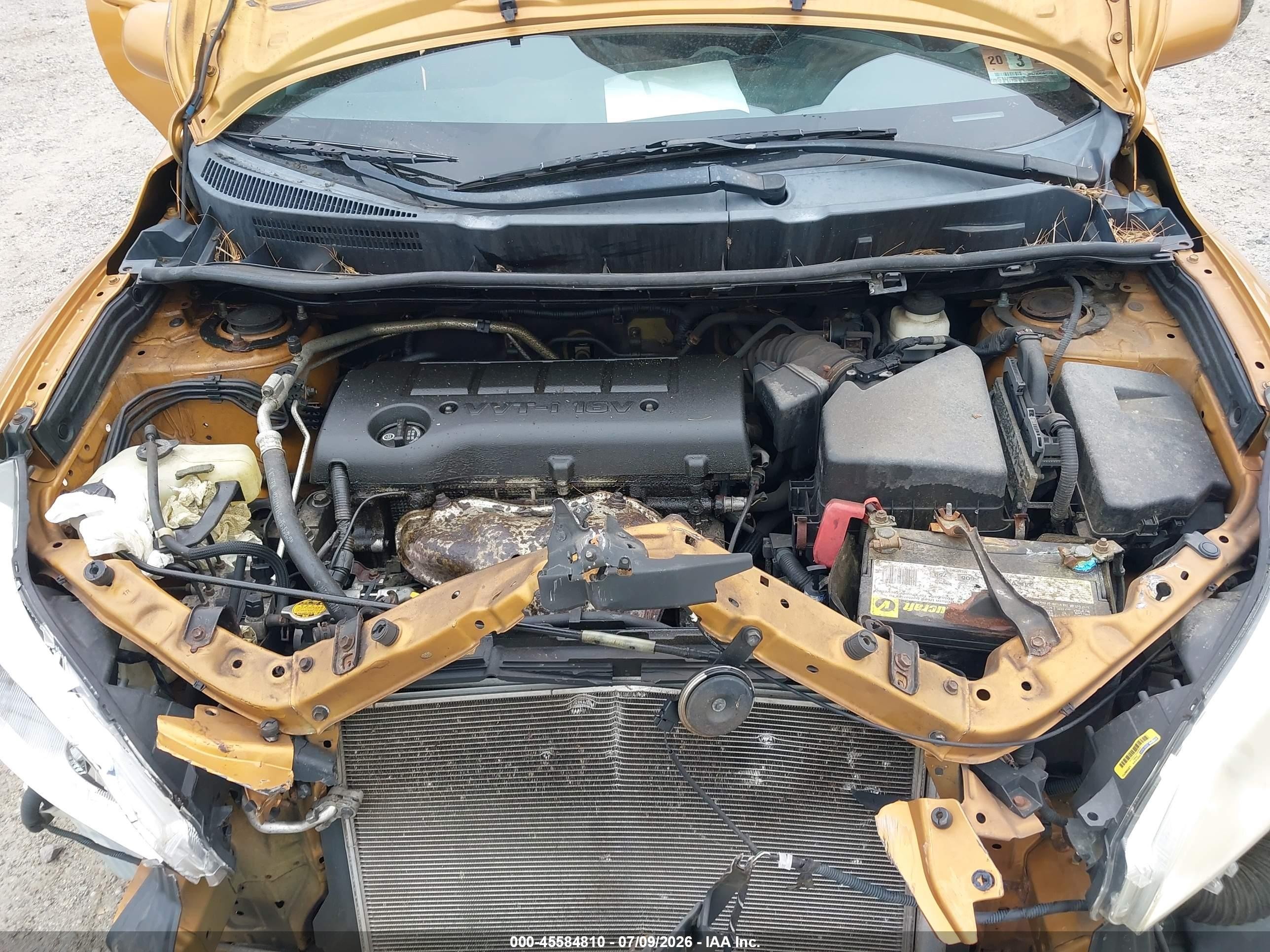 2010 Toyota Matrix S Gold vin: 2T1KE4EE4AC046122