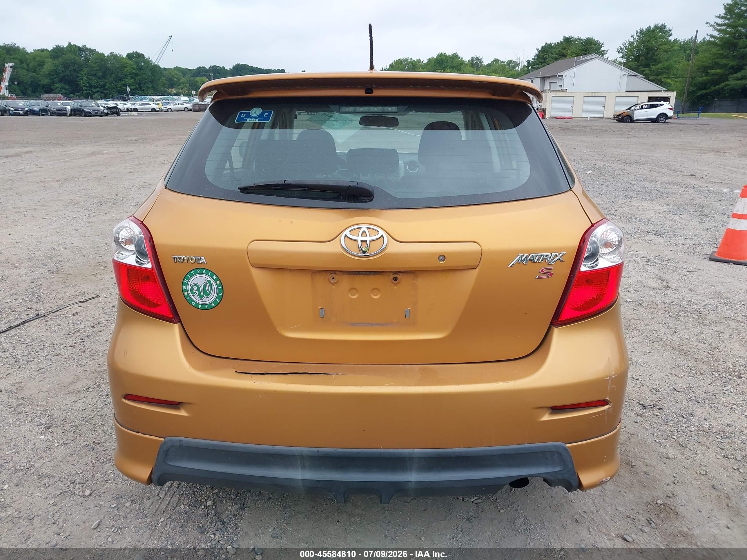 2010 Toyota Matrix S Gold vin: 2T1KE4EE4AC046122