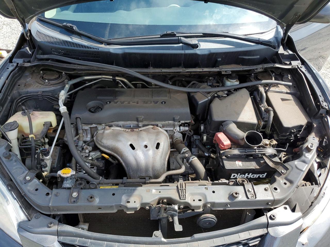 2010 Toyota Corolla Matrix S Угольный vin: 2T1KE4EE5AC038160