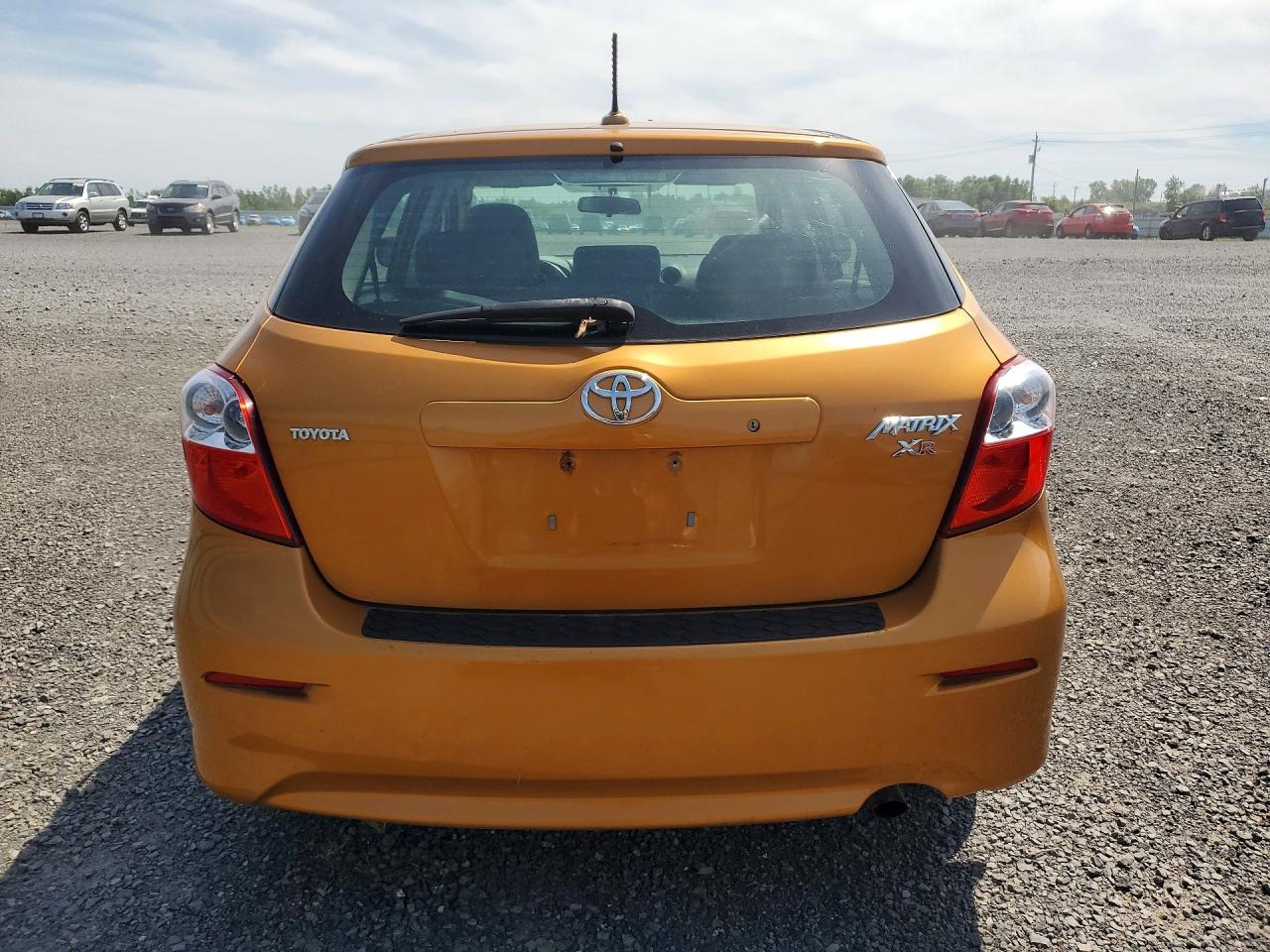 2010 Toyota Corolla Matrix S Orange vin: 2T1KE4EE6AC033730