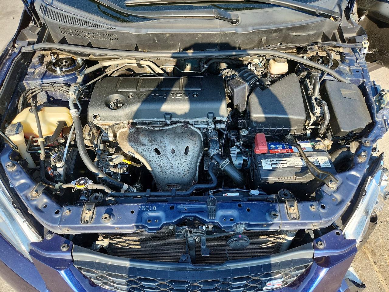 2010 Toyota Matrix S Blue vin: 2T1KE4EE6AC040015