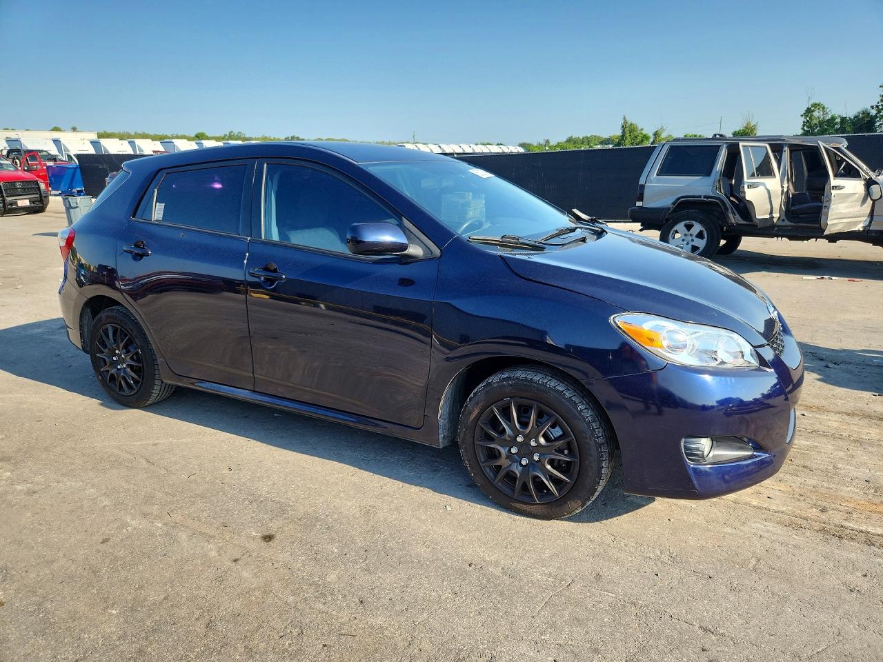 2010 Toyota Matrix S Blue vin: 2T1KE4EE6AC040015