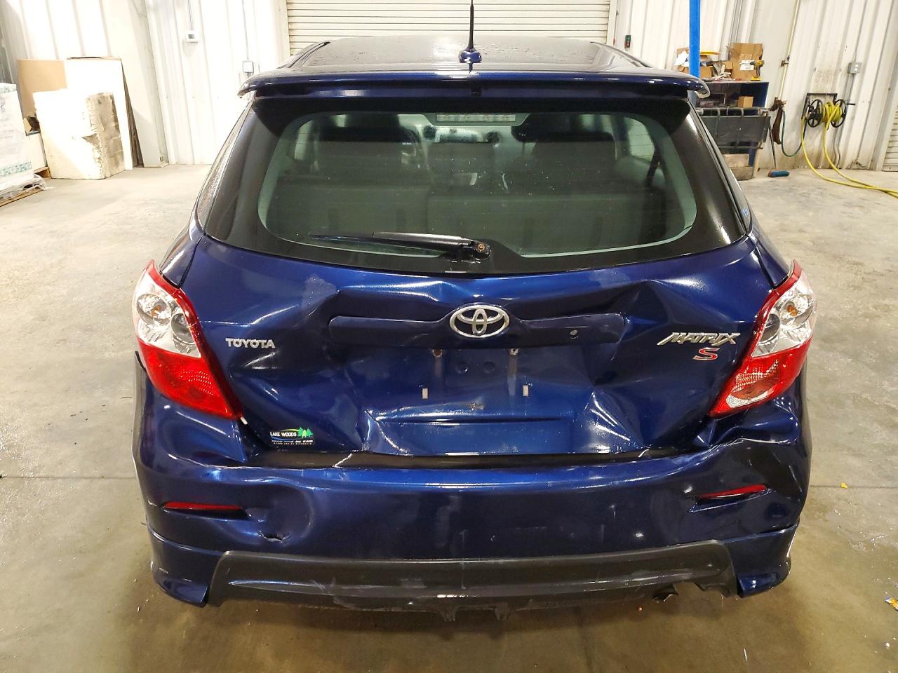 2010 Toyota Corolla Matrix S Blue vin: 2T1KE4EE6AC045652