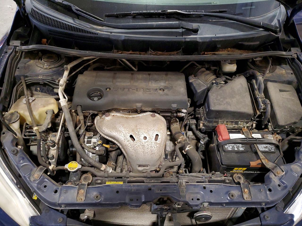 2010 Toyota Corolla Matrix S Blue vin: 2T1KE4EE6AC045652