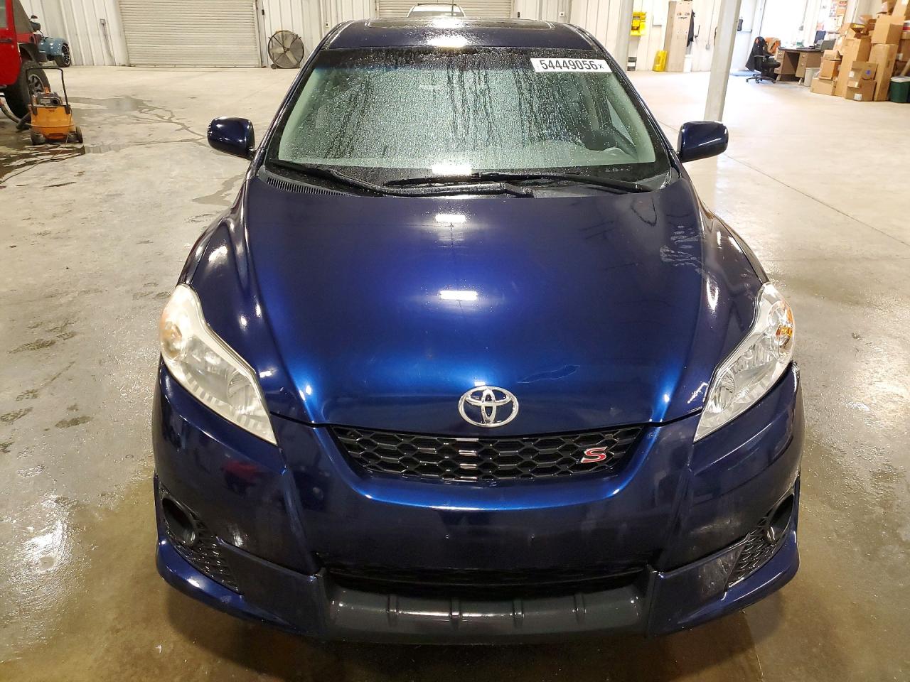 2010 Toyota Corolla Matrix S Blue vin: 2T1KE4EE6AC045652