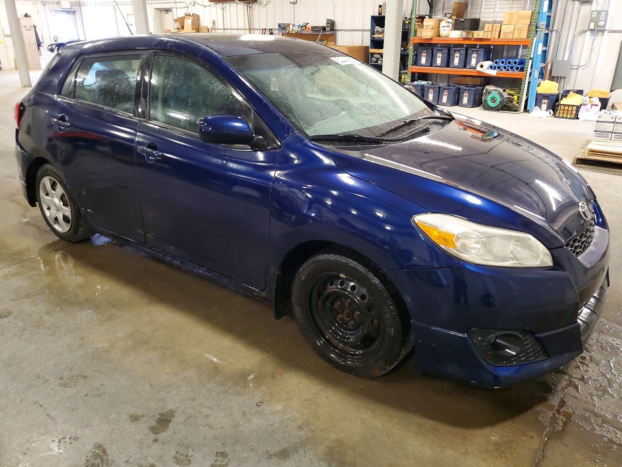 2010 Toyota Corolla Matrix S Blue vin: 2T1KE4EE6AC045652