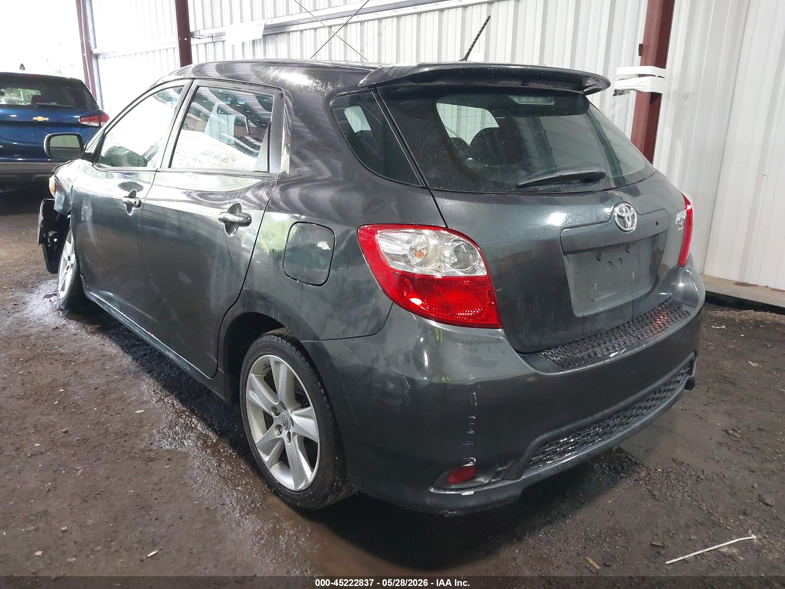 2013 Toyota Matrix S Blue vin: 2T1KE4EE6DC050693