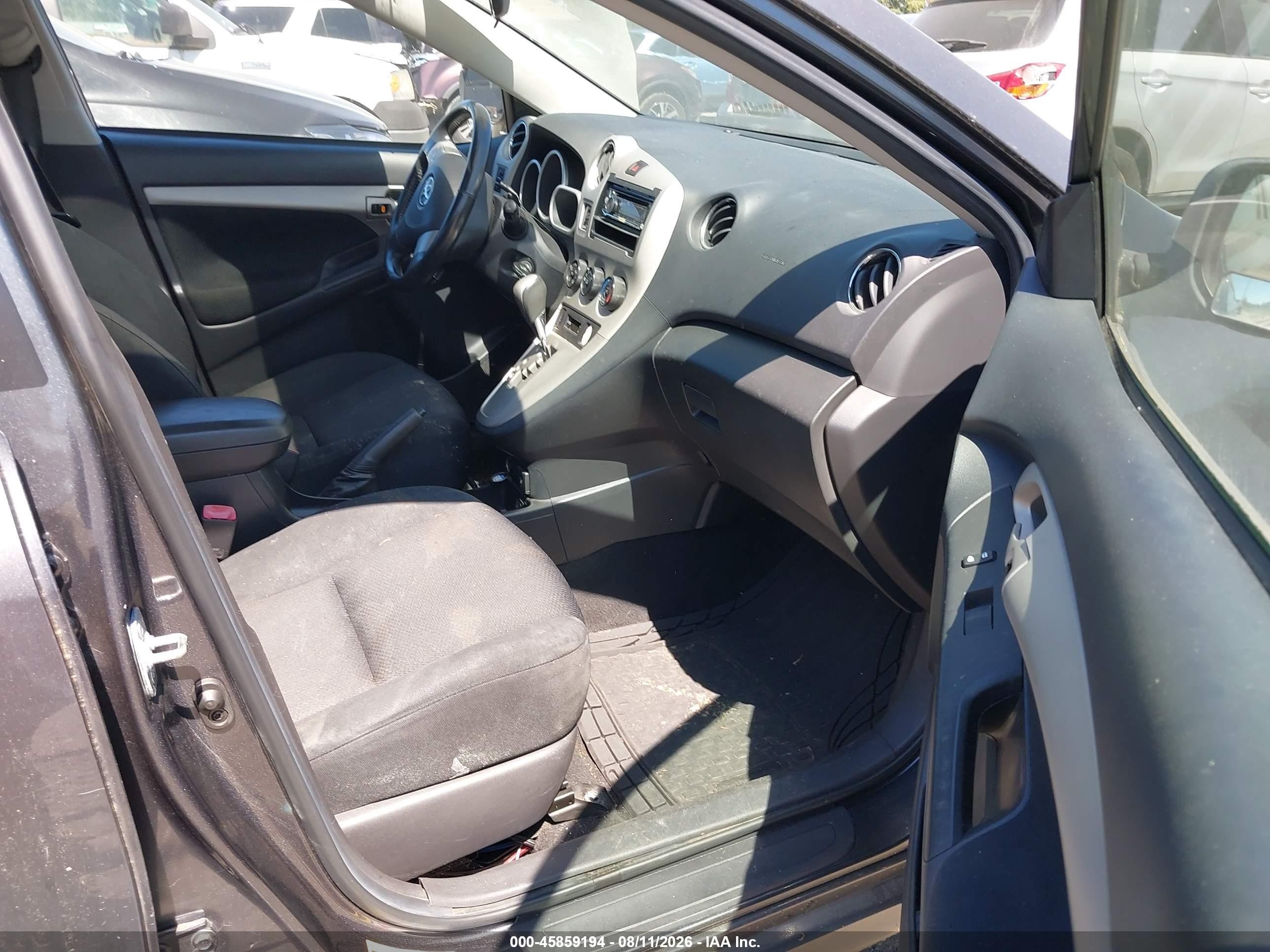 2010 Toyota Matrix S Gray vin: 2T1KE4EE7AC038337