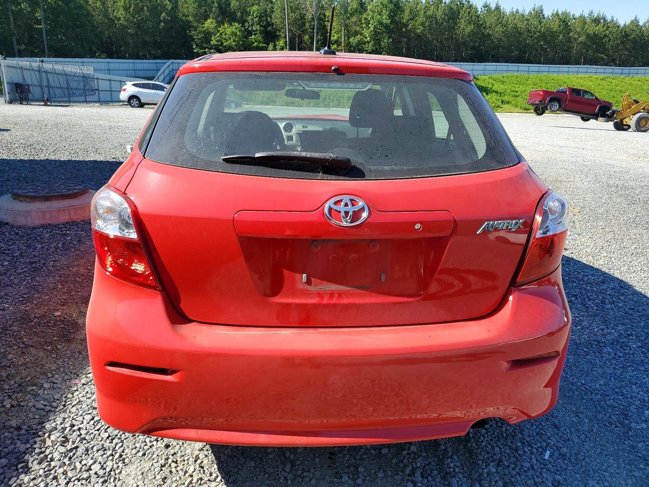 2011 Toyota Corolla Matrix S Red vin: 2T1KE4EE7BC048402