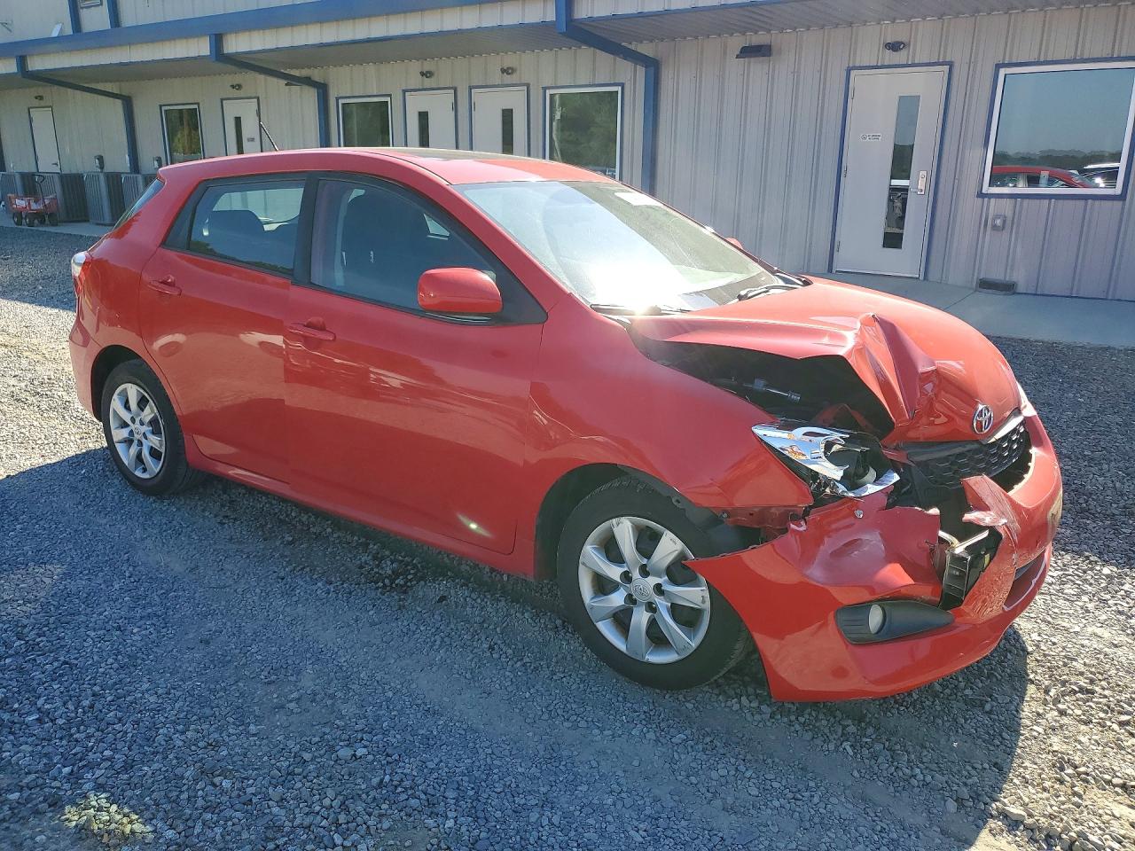 2011 Toyota Corolla Matrix S Red vin: 2T1KE4EE7BC048402