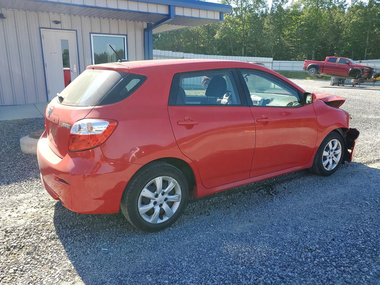 2011 Toyota Corolla Matrix S Red vin: 2T1KE4EE7BC048402