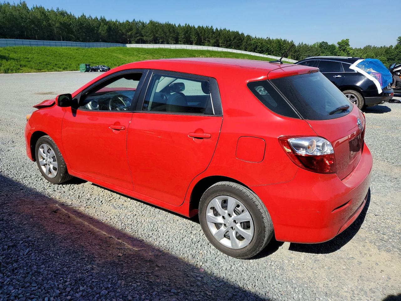 2011 Toyota Corolla Matrix S Red vin: 2T1KE4EE7BC048402