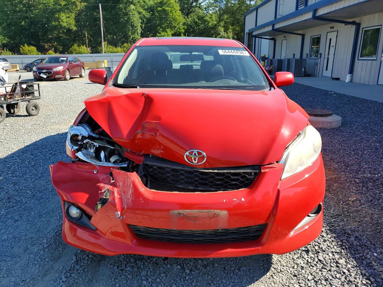 2011 Toyota Corolla Matrix S Red vin: 2T1KE4EE7BC048402