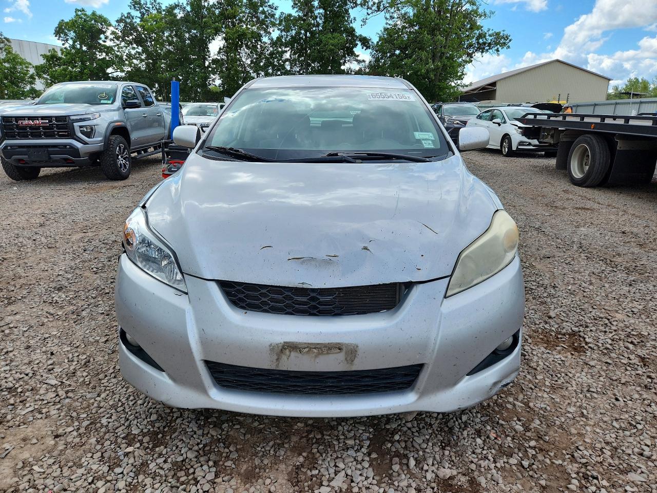2010 Toyota Matrix S Silver vin: 2T1KE4EE8AC030831