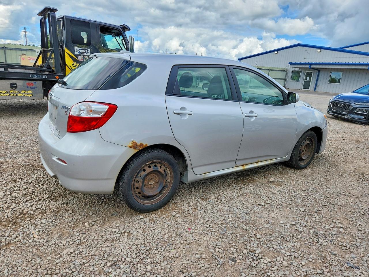 2010 Toyota Matrix S Silver vin: 2T1KE4EE8AC030831